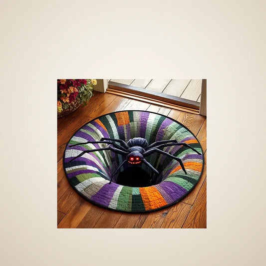 Cornfield Row Illusion Rug, photo 1