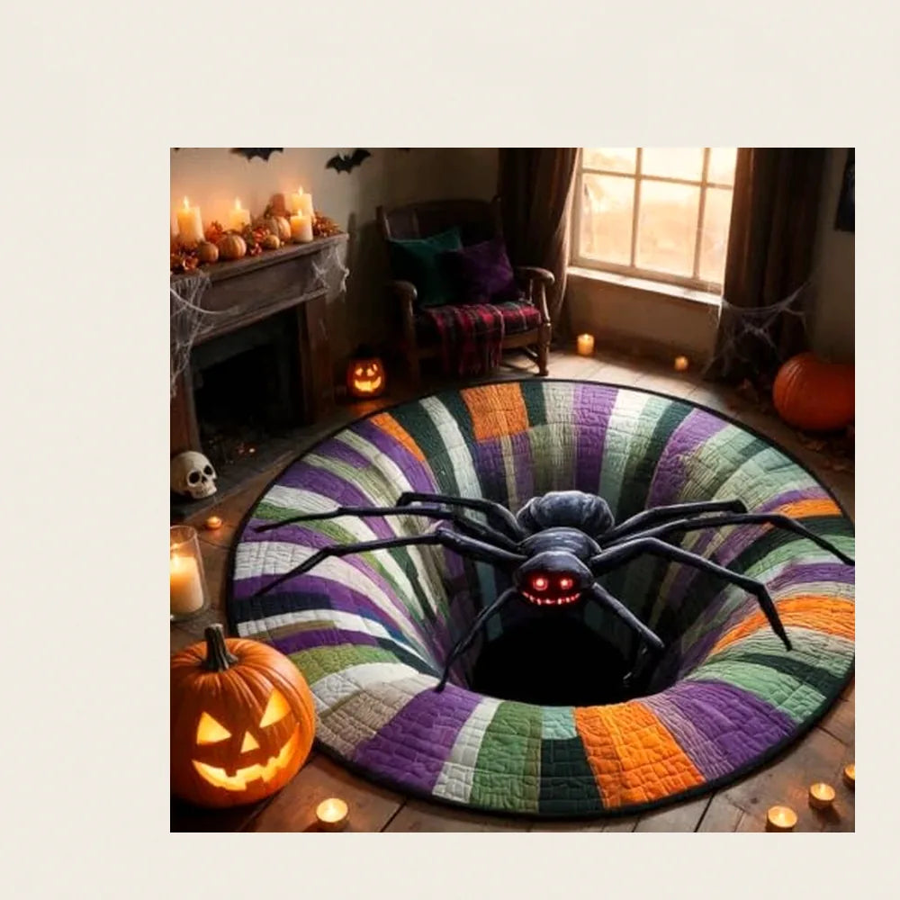 Cornfield Row Illusion Rug, photo 3