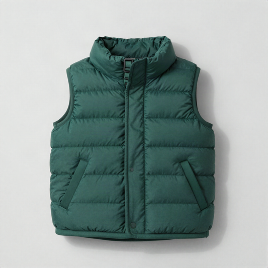 Quilted Winter Puffer Vest